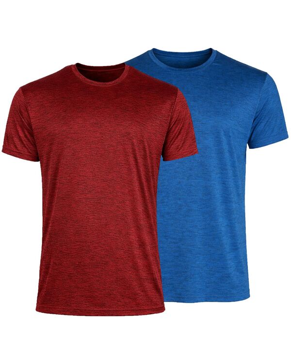 ギャラクシーバイハルビック メンズ トップス Tシャツ クルーネック Galaxy By Harvic Galaxy Kick Start Gear Men's Crewneck T-Shirt 2-Pack Red/Royal レッド｜ReVida 店 8,151円