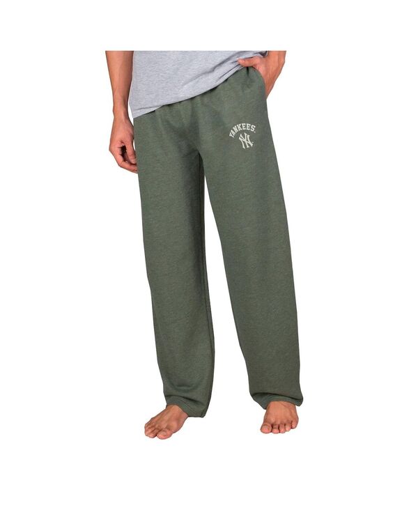 コンセプツ 運動競技 メンズ ボトムス 心地よいズボン下 パイル Conceptsport Men\u0027s Greenew York Yankees Mainstream Terry Pants Green 緑であること