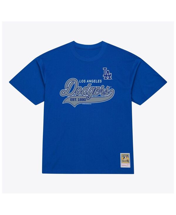 ミッチェル&ネス メンズ トップス Tシャツ Mitchell & Ness Men's Royalos Angeles Dodgerscript Sweep Arch T-Shirt Royal 10,485円