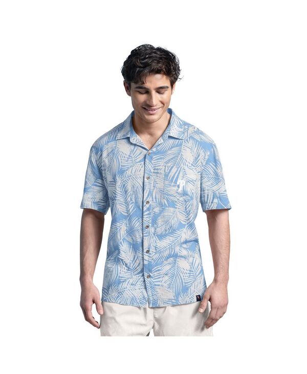 マルガリータビル メンズ トップス シャツ リネン Margaritaville Men's Blue Philadelphia Phillies Linen Party Button-Up Shirt Blue ブルー
