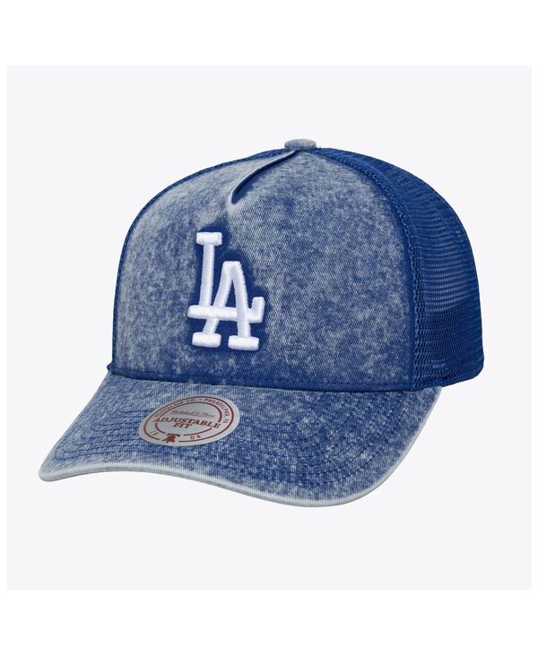 ミッチェル&ネス メンズ アクセサリー 帽子 Mitchell & Ness Men's and Women's Royalos Angeles Dodgers Gameday Adjustable Trucker Hat Royal
