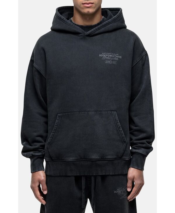 グッドフォーナッシング メンズ アウター パーカー・スウェット ヴィンテージ Good For Nothing Men's Vintage Washed Atelier Hoodie Black ブラック 18,801円
