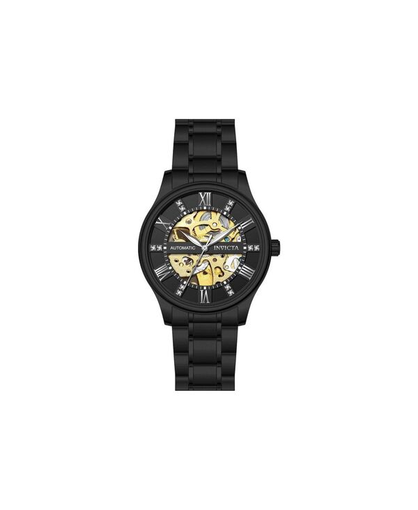 インビクタ メンズ 付属品 ウオッチ Invicta Men\u0027s 69505 Objet D Art Automatic MG11 Dial Watch Black 黒いこと