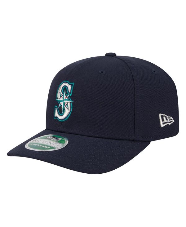 ニューエラ メンズ アクセサリー 帽子 New Era Men's Navy Seattle Mariners Playereplica 9SEVENTY Adjustable Hat Navy ネイビー