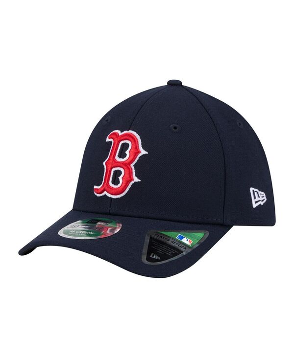 ニューエラ メンズ アクセサリー 帽子 New Era Men's Navy Boston Red Sox Playereplica 39THIRTY M-Crown Flex Hat Navy ネイビー｜ReVida 店