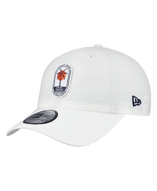 ニューエラ メンズ アクセサリー 帽子 New Era Men's White Detroitigers 2026 Spring Training Fan Pack Icon Casual Classic Adjustable Hat White ホワイト|ReVida 店