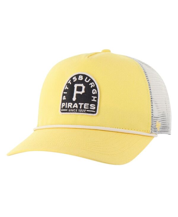 47 ブランド メンズ アクセサリー 帽子 '47 Brand Men's Gold Pittsburgh Pirates Cypress Trucker Hitch Adjustable Hat Gold ゴールド
