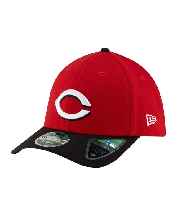 ニューエラ メンズ アクセサリー 帽子 New Era Men's Red Cincinnati Reds Playereplica 39THIRTY M-Crown Flex Hat Red レッド｜ReVida 店