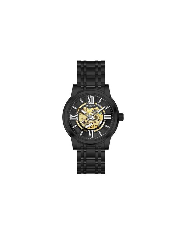 インビクタ メンズ アクセサリー 腕時計 Invicta Men's 69507 Objet D Art Automatic MG11 Dial Watch Black ブラック