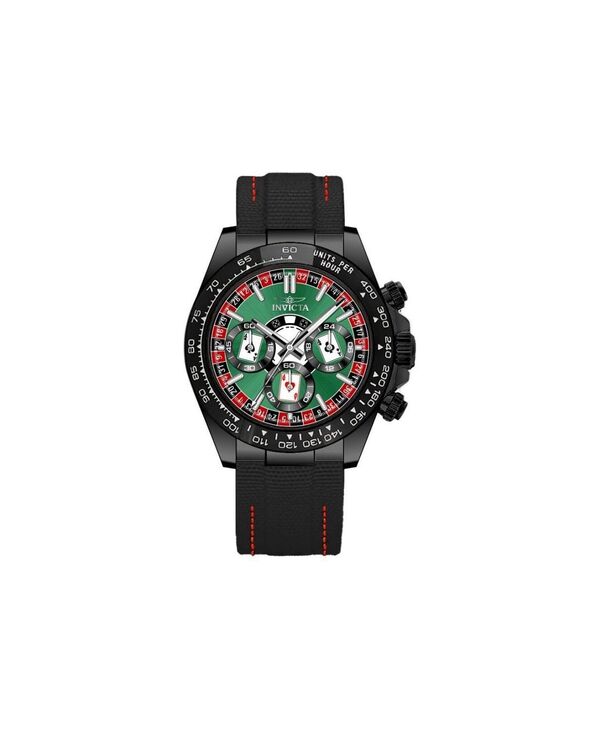 インビクタ メンズ アクセサリー 腕時計 Invicta Men's 50517 Speedway Quartz VD54 Dial Watch Black ブラック