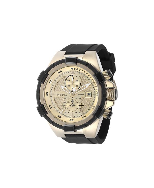 インビクタ メンズ アクセサリー 腕時計 Invicta Men's 50121 Aviator Quartz VD51 Dial Watch Black ブラック