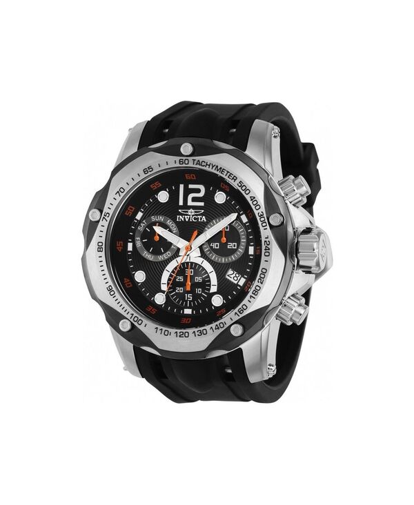 インビクタ メンズ アクセサリー 腕時計 Invicta Men's 39727 Speedway Quartz Chronograph Dial Watch Black ブラック
