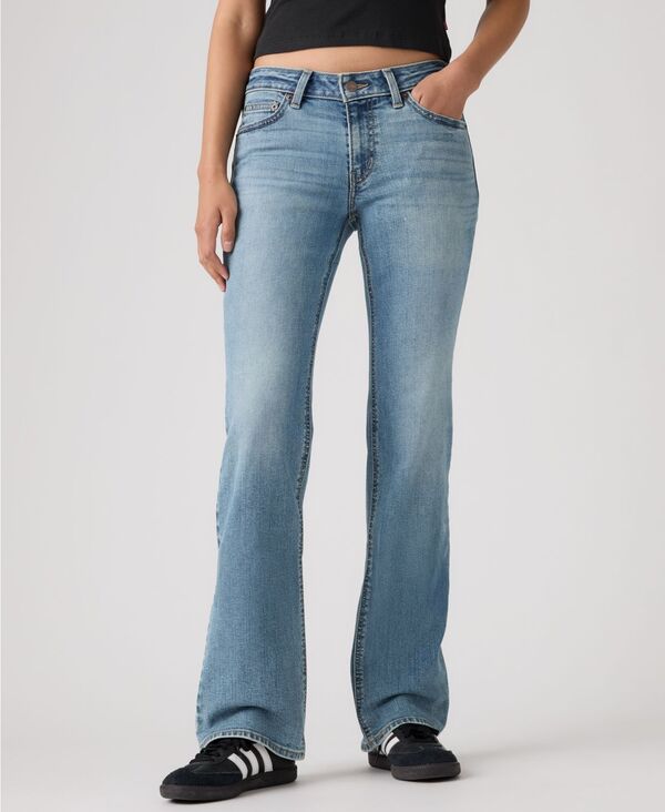 リーバイス レディース ボトムス デニムパンツ ブーツカット ブーツ ローライズ ジーンズ Levi's Women'superlow-Rise Bootcut Jeans Most Motivated