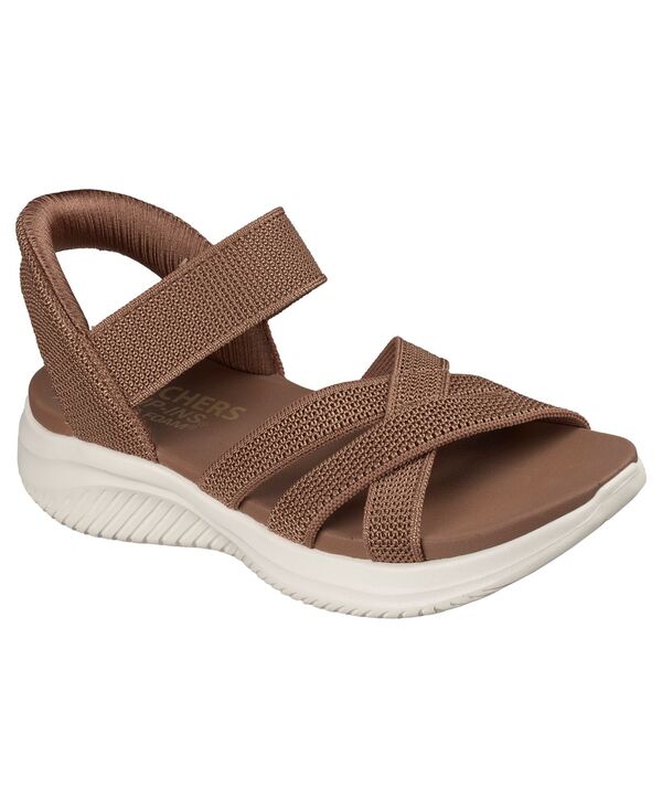 スケッチャーズ レディース シューズ スニーカー サンダル Skechers Women\u0027slip-Ins: Ultra Flex 3.0 - Forever Better Slingback Sandals from Finish Line Mocha モカ
