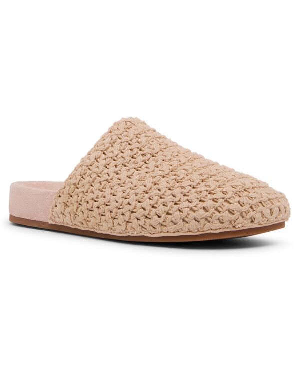 マッデンガール レディース シューズ スリッポン・ローファー Madden Girl Women\u0027saratoga Raffia Woven Slip-On Clogs Dark Natural 靴-レディース靴