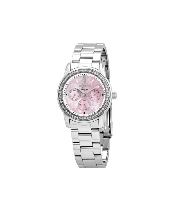 インビクタ レディース アクセサリー 腕時計 Invicta Women's 28687 Angel Quartz Chronograph Dial Watch Silver シルバー