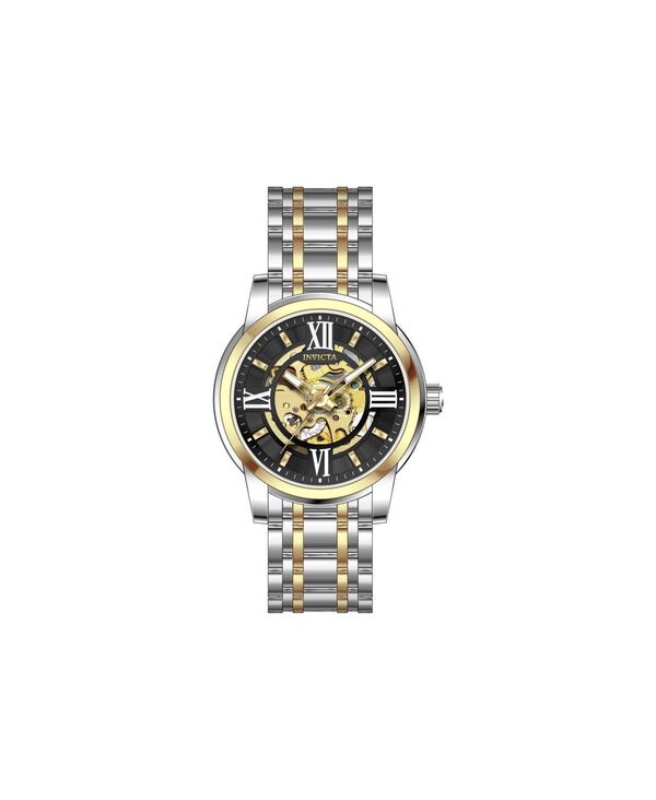 インビクタ メンズ アクセサリー 腕時計 Invicta Men's 69131 Objet D Art Automatic LG0801B Dial Watch Gold steel ゴールド