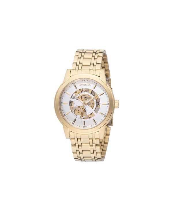 インビクタ メンズ 付属品 ウオッチ Invicta Men\u0027s 69120 Objet D Art Automatic LG0801B Dial Watch Gold ゴールド