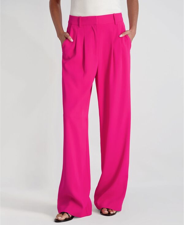 フレンチコネクション レディース ボトムス カジュアルパンツ French Connection Women's Harrie Wide-Leg Suiting Pants Electric Pink ピンク｜ReVida 店
