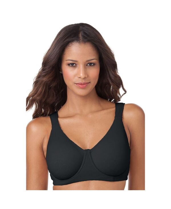 コンフォート チョイス レディース アンダーウェア ブラジャー プラスサイズ Comfort Choice Plusize Petal Boost Underwire Bra Black ブラック 11,665円