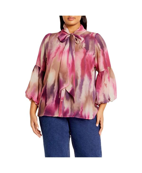 シティーシック レディース トップス シャツ CITY CHIC Women's Romance Shirt Symphony｜ReVida 店
