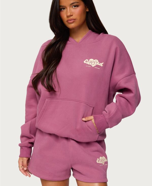 アディクテッド レディース アウター パーカー・スウェット Womens We'Redikted Hoodie Mauve|ReVida 店