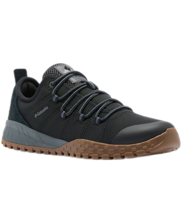 コロンビア メンズ シューズ スニーカー スピード競技 Columbia Men\u0027s Fairbanks Low Lace-Up Sneakers Black/Graphite 黒いこと