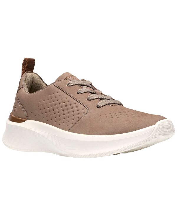 クラークス メンズ シューズ スニーカー Clarks Men'solevana Round-Toe Sneakers Light Brown ブラウン｜ReVida 店