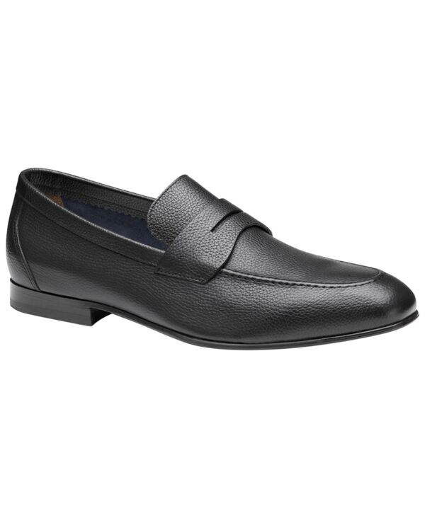 ジョンストンアンドマーフィー メンズ シューズ スリッポン・ローファー Johnston \u0026 Murphy Men\u0027s Higgins Penny Loafer Black 黒いこと