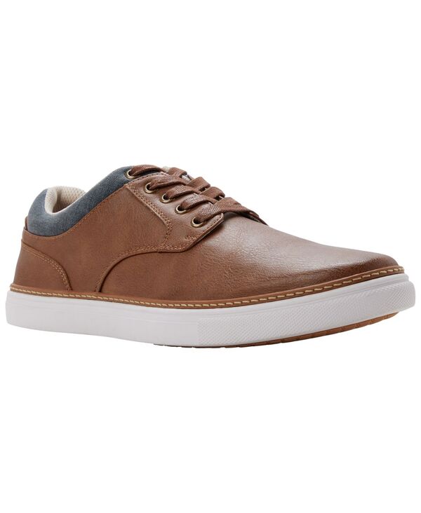 電話を掛けるイット春月 メンズ シューズ スニーカー スピード競技 Call It Spring Men\u0027s Rockaway Lace-Up Sneakers Cognac