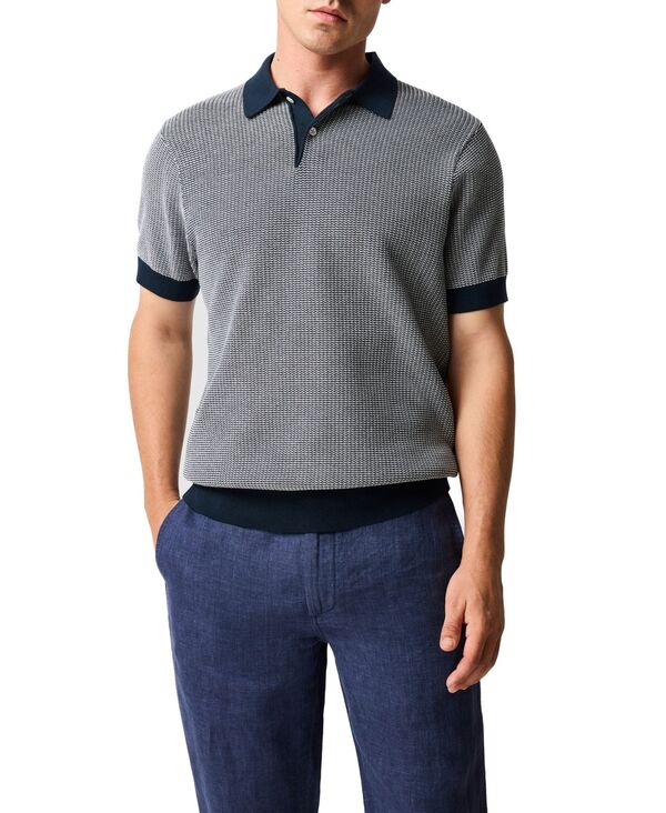ロッドアンドグン メンズ トップス スポーツシャツ 編み物 Rodd \u0026 Gunn Men\u0027s Nicholls Knit Polo Shirt Midnight