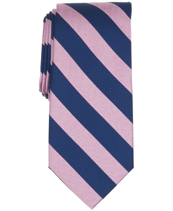 クラブルーム メンズ アクセサリー ネクタイ Club Roomen's Harbor Classic Stripe Pattern Tie Light Pink ピンク｜ReVida 店