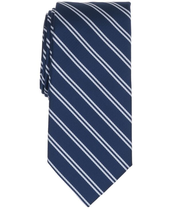 クラブルーム メンズ アクセサリー ネクタイ Club Roomen's Lancaster Striped Pattern Tie Navy ネイビー｜ReVida 店 14,235円