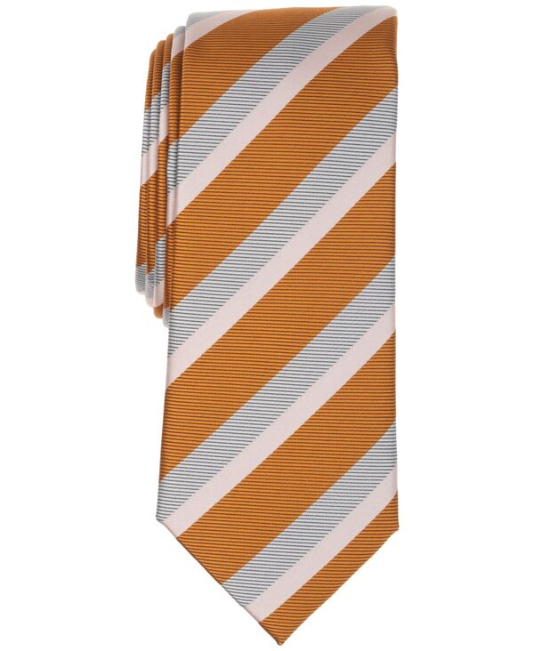 アルファニ メンズ アクセサリー ネクタイ Alfani Men's Maurice Stripe Tie Orange オレンジ｜ReVida 店