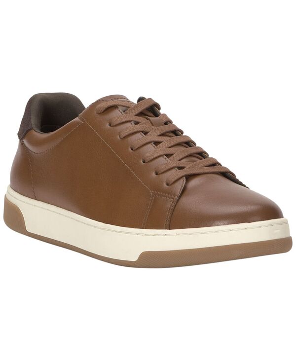 ヴィンスカムート メンズ シューズ スニーカー Vince Camuto Men\u0027s Wynsten Round-Toe Sneakersaddle Brown 赤銅色