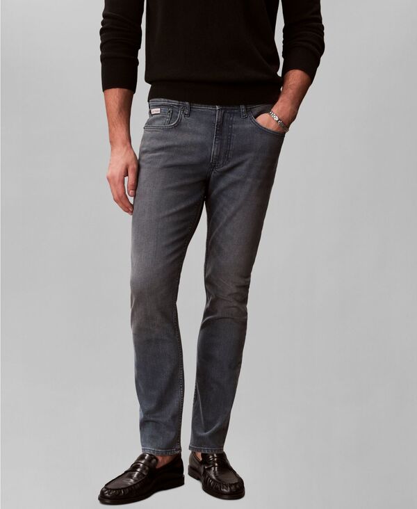 カルバンクライン メンズ ボトムス ジーンズズボン下 デニム Calvin Klein Men\u0027slim-Fit Stretch Denim Jeans Blue Ash Stone 灰分 メンズファッション-ズボン・パンツ