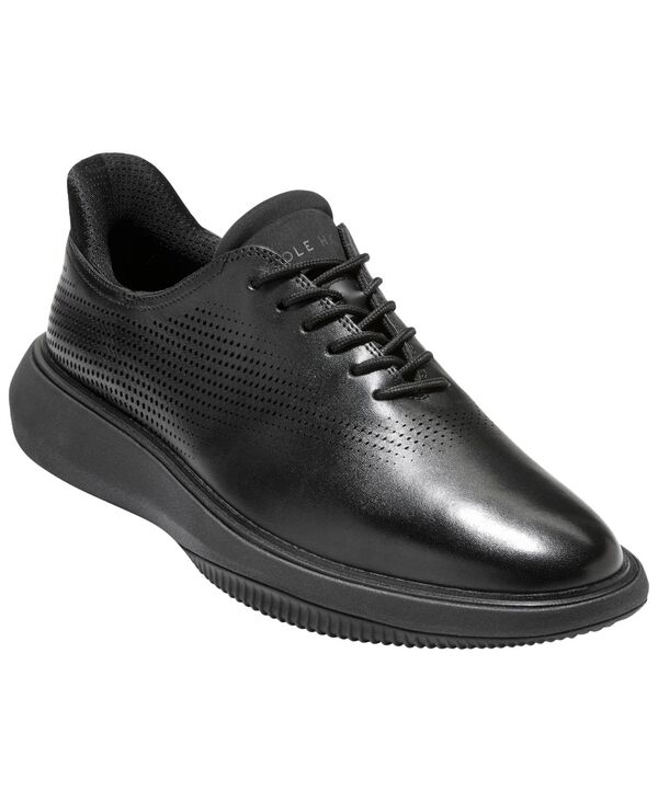 電話を掛けるハーン メンズ シューズ オックスフォード スピード競技 Cole Haan Men\u0027s Grand Phaze Laser Quick-On Lace-Up Oxford Shoes Black 黒いこと