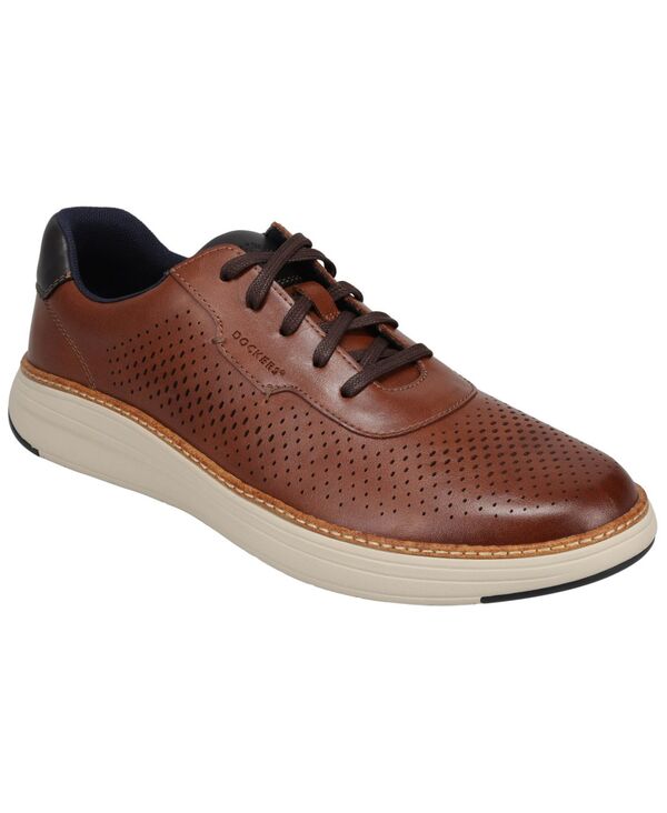 ドッカーズ メンズ シューズ スニーカー スピード競技 Dockers Men\u0027s Neilson Casualace-Up Sneakers Cognac