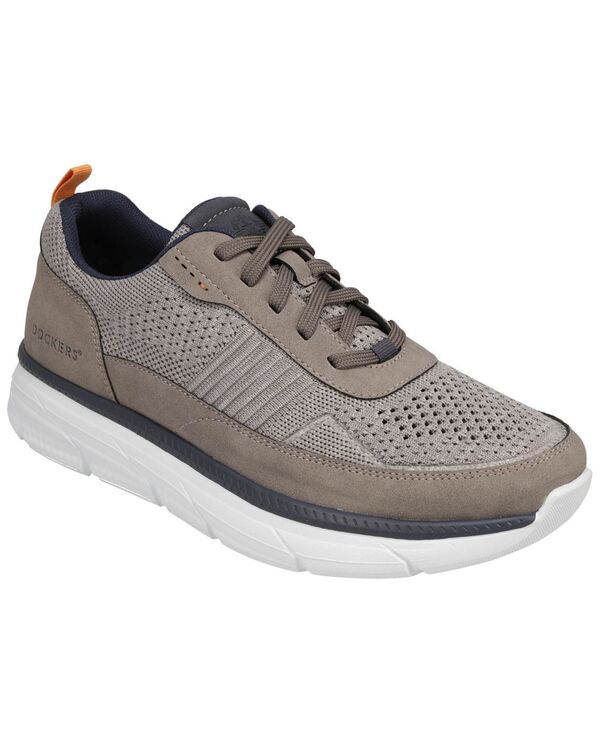 ドッカーズ メンズ シューズ スニーカー スピード競技 Dockers Men\u0027s Ready Set Go Lace-Up Sneakers Light Gray 薄墨色