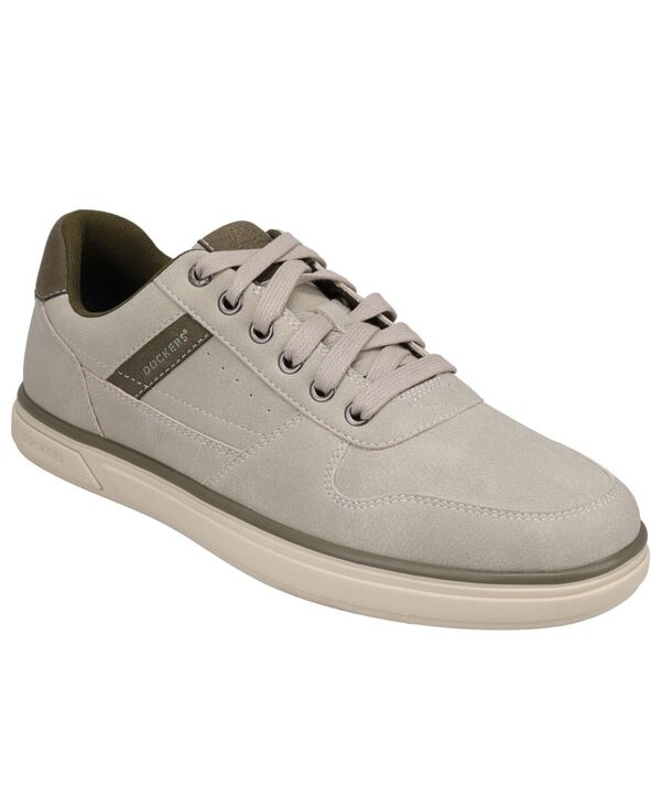 ドッカーズ メンズ シューズ スニーカー Dockers Men\u0027s Fabien Casual Round-Toe Sneakers Light Gray 薄墨色