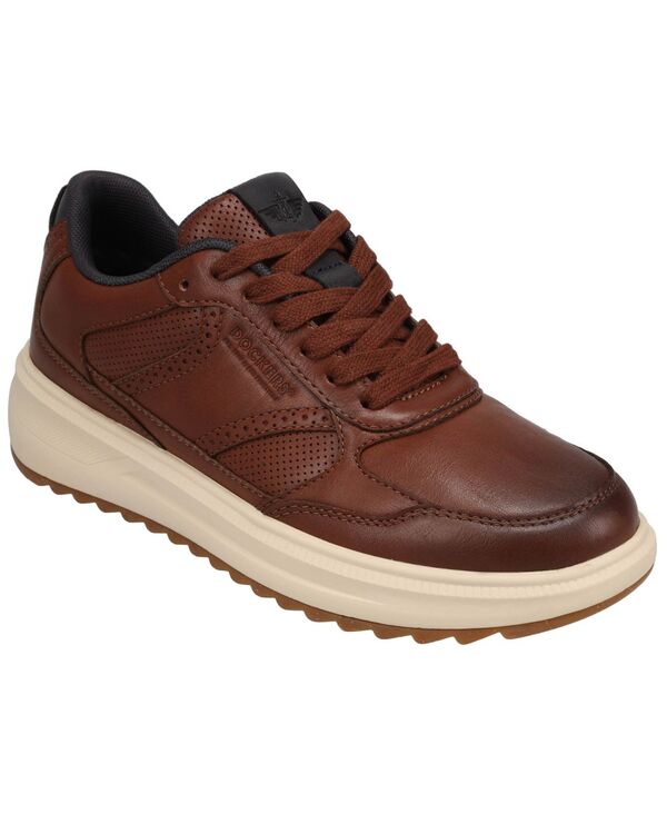 ドッカーズ メンズ シューズ スニーカー Dockers Men\u0027s Rave Casual Active Rebound Round-Toe Sneakers Cognac