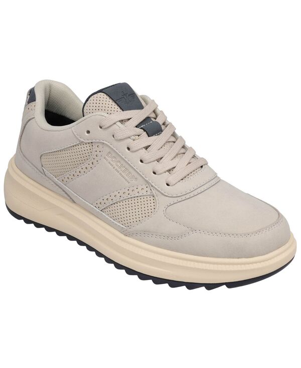 ドッカーズ メンズ シューズ スニーカー Dockers Men\u0027s Rave Casual Active Rebound Round-Toe Sneakers Light Gray 薄墨色