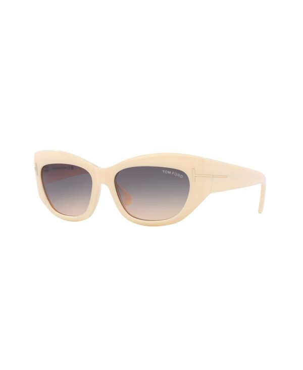 トム・ジェラルド・r・フォード レディース 付属物 サングラス・アイウェア Tom Ford Women\u0027s Brianna Sunglasses GradientR001702 Ivory 象牙色