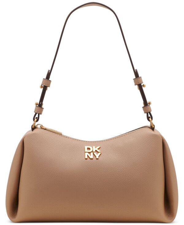 ダナ キャラン ニューヨーク レディース バッグ DKNY Remy Medium Zip-Top Shoulder Handbag Cappucino｜ReVida 店