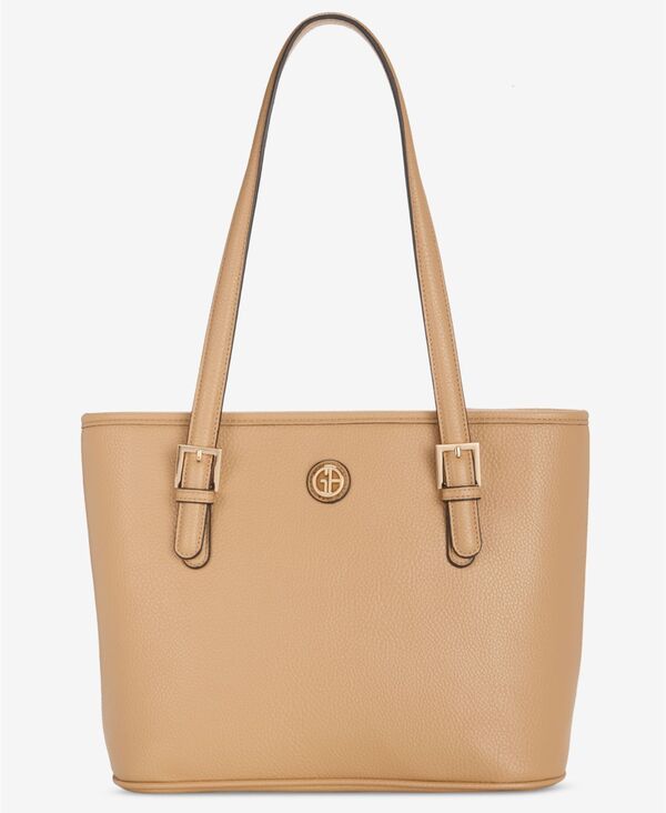 ジャーニ ベルニーニ レディース バッグ Giani Bernini Pebble Tulip Large Tote Bag Brown ブラウン|ReVida 店