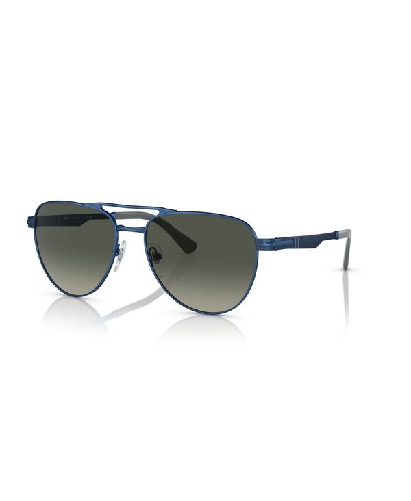 ペルソル レディース 佩び物 サングラス・アイウェア Persol Unisex Pilot Sunglasses PO1003S Blue 青色