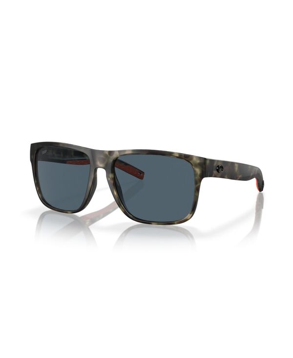 コスタデルマール メンズ 佩び物 サングラス・アイウェア Costa Del Mar Men\u0027square Spearo XL Polarized Sunglasses 6S9013 Wetlands