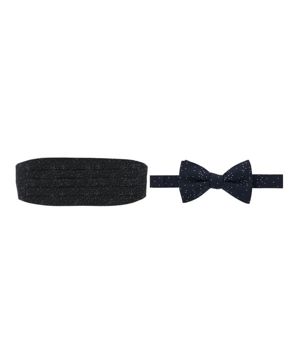 トラファルガー メンズ 佩び物 タイ トール Trafalgar Men\u0027s Mystere Metallic Star Light Cummerbund and Bow Tie Bundle Black 黒いこと