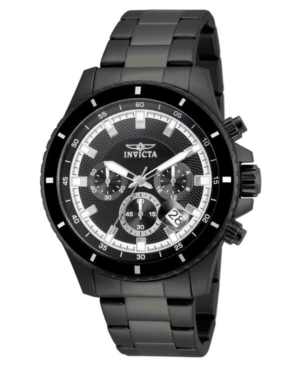インビクタ メンズ 付属物 ウオッチ Invicta Men\u0027s 12458 Pro Diver Quartz Chronograph Dial Watch Black 黒いこと