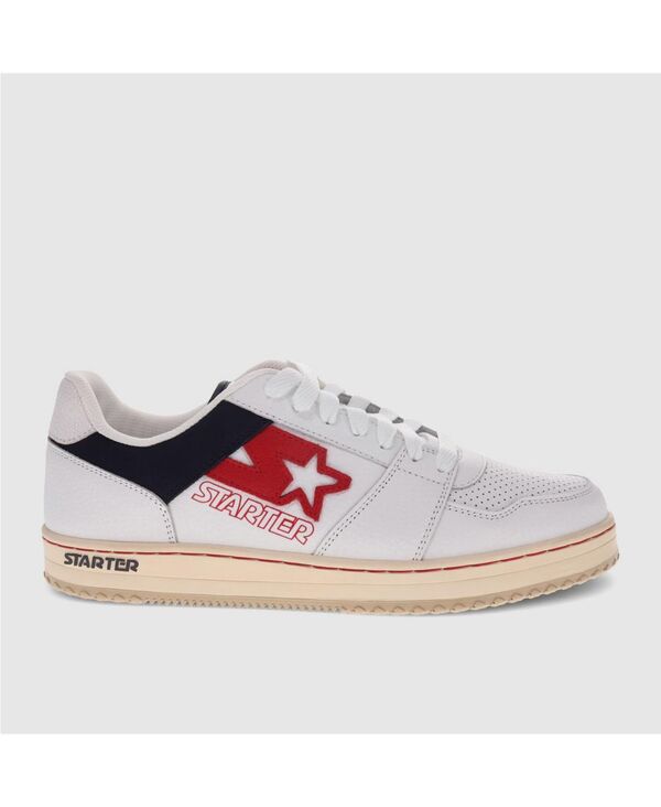 クランク メンズ シューズ スニーカー Starter Men\u0027s LFS 1 TM Sneaker White/Navy 白いこと